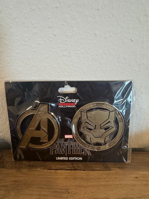 Black panther 2 Pin DSSH Set Disney Pin