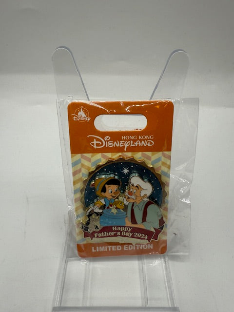 Pinocchio Fathers Day 2024 Hong Kong LE 500 Disney Pin
