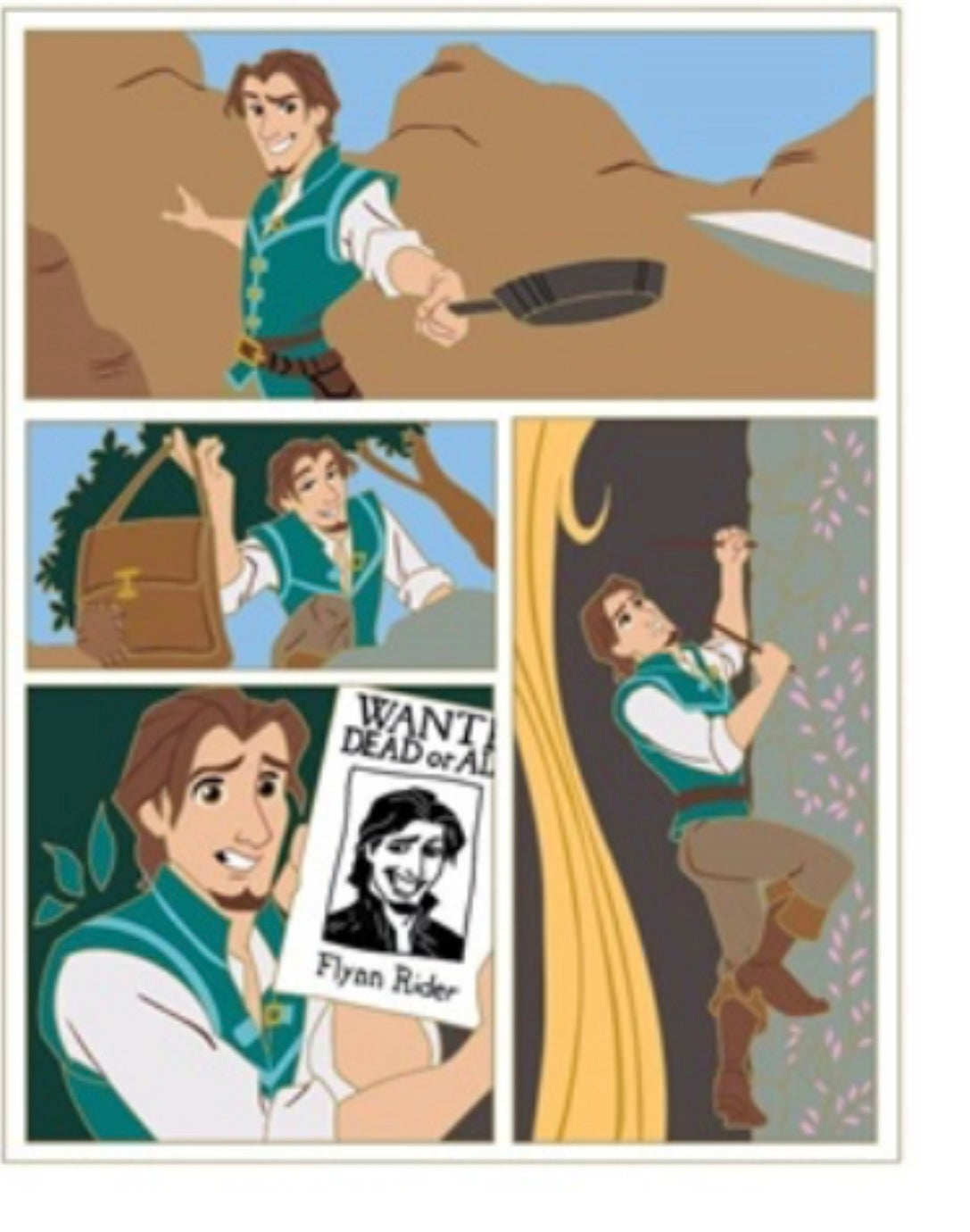 Tangled Flynn DSSH LE 400 Surprise Release 15th Pin