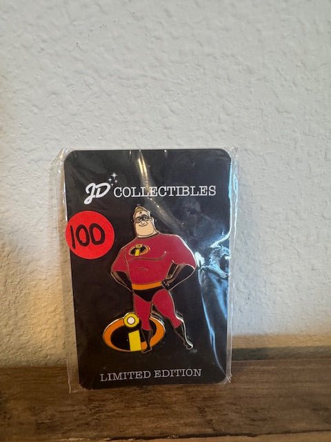 Mr Incredible Auctions LE 100 Disney Pin