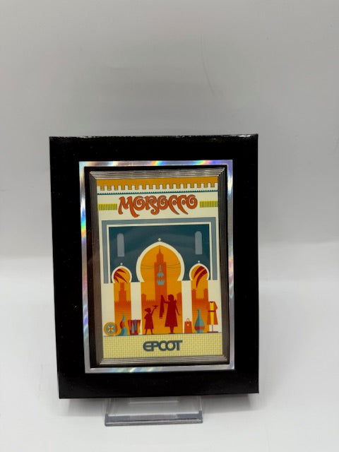 Morocco Epcot Poster WDI LE 250 Disney Pin