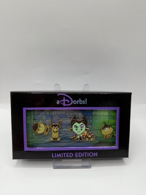 Sleeping Beauty Maleficent WDI Adorb Box Set LE 300 Disney Pin