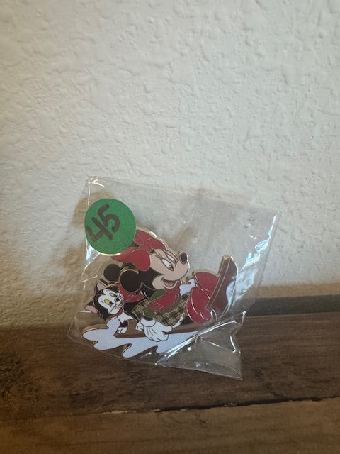 Minnie Mouse Fiagro Christmas Gift WDI LE 500 Disney Pin