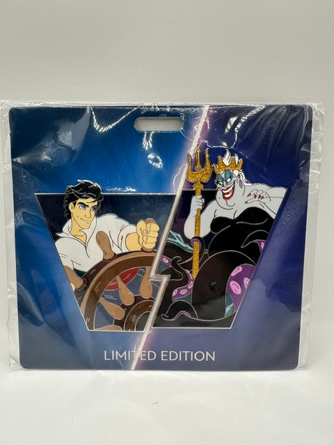 WDI Heroes Vs Villains Eric and Ursula le 400 Pin J