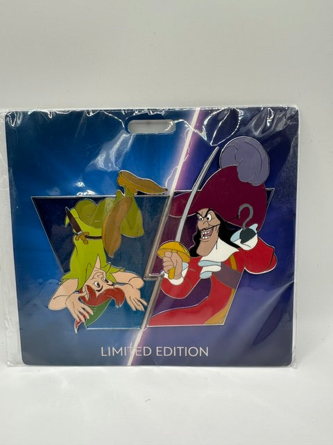 WDI Heroes Vs Villains Peter Pan and Captain Hook le 400 Pin J