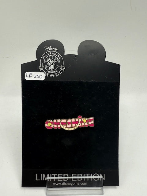 Cheshire Shopping LE 250 Disney Pin