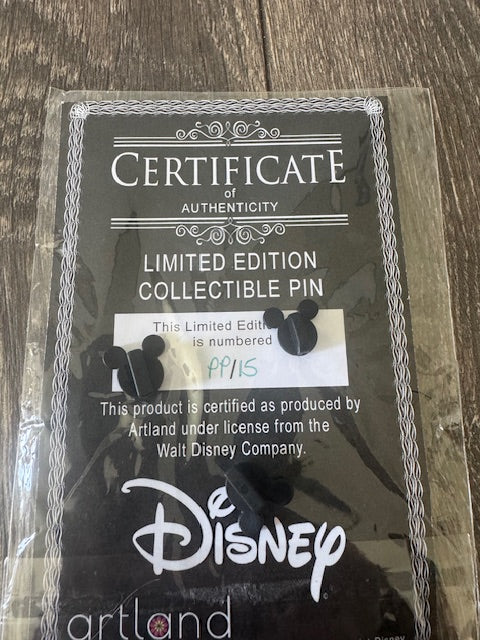 Maleficent Dragon Artland PP LE 15 Disney Pin