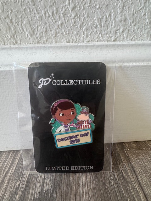 Doctors Day 2015 Hallie Hippo LE DLR Disney Pin