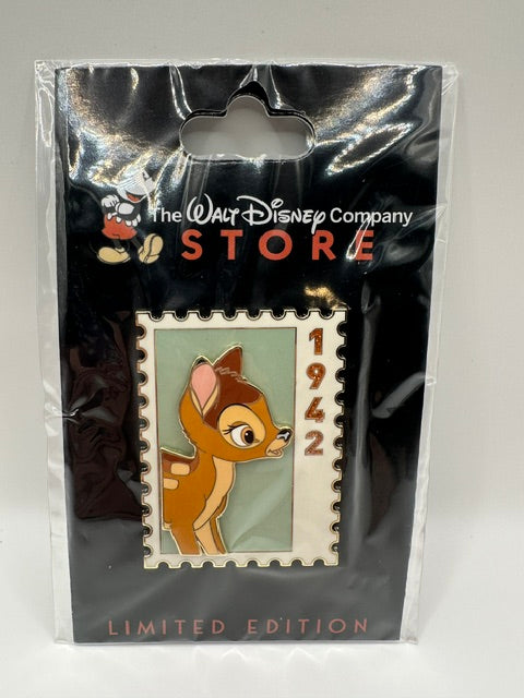 DEC Commemorative Animal Stamp Bambi LE 300 Pin J
