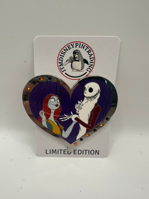 WDI Heart Jack and Sally LE 300 Pin J