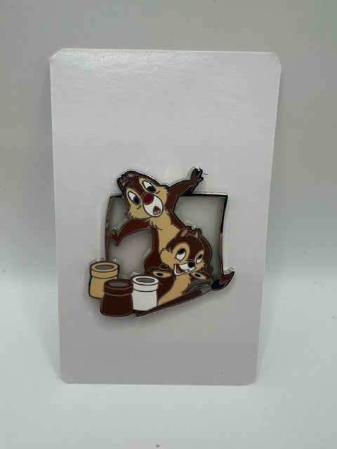 Disney Brush of Magic Mystery Pin Chip and Dale Limited Release Pin J