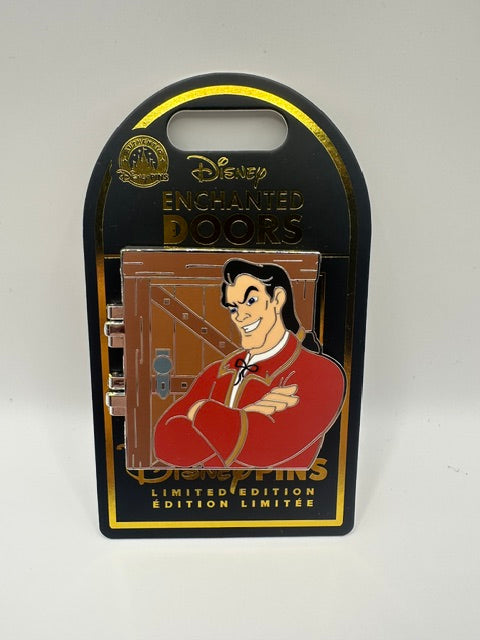 Disney Enchanted Doors Belle and Gaston LE 2500 Pin J