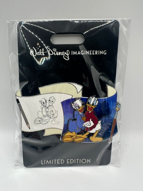 WDI Off The Page Donald and Daisy LE 300 Pin J