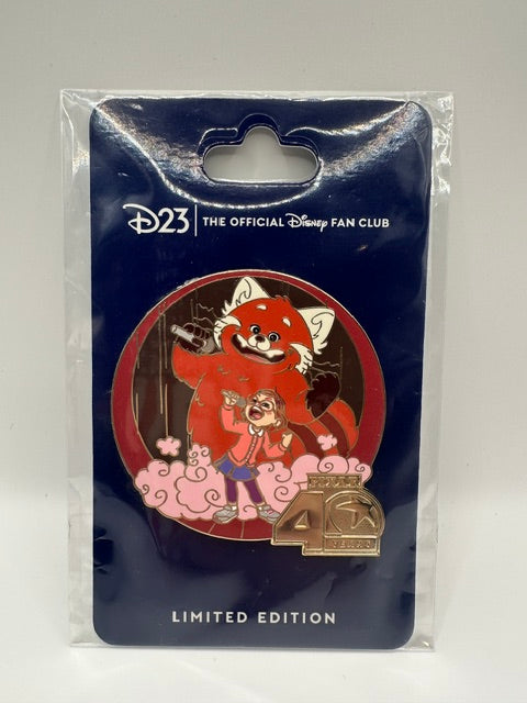 Disney D23 Pixar 40th Anniversary Turning Red LE 1000 Pin J