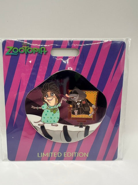 WDI Zootopia 10th Anniversary Mr. Big LE 300 pin J