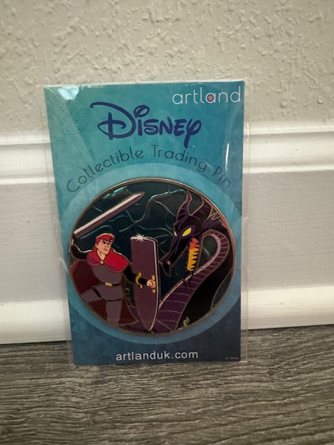 Maleficent Philip Fighting Artland LE 200 Disney Pin