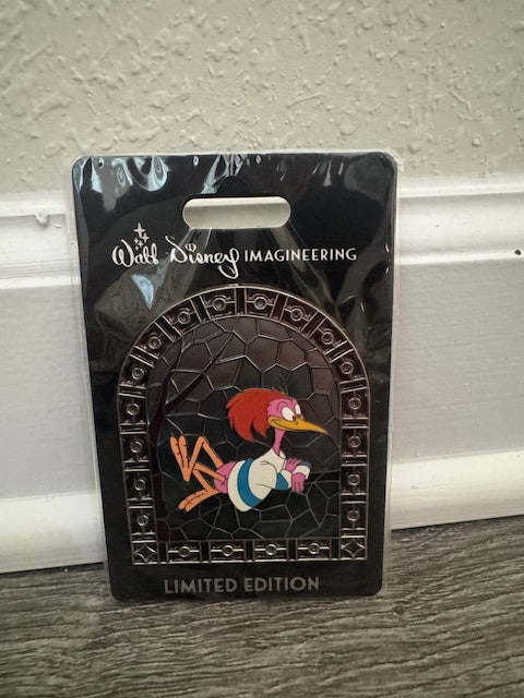 Aracuan Stained Glass Bird WD LE 300 Disney Pin