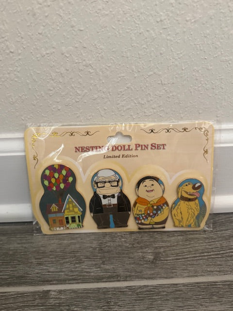 Up Nesting Dolls DSSH LE 300 Disney Pin