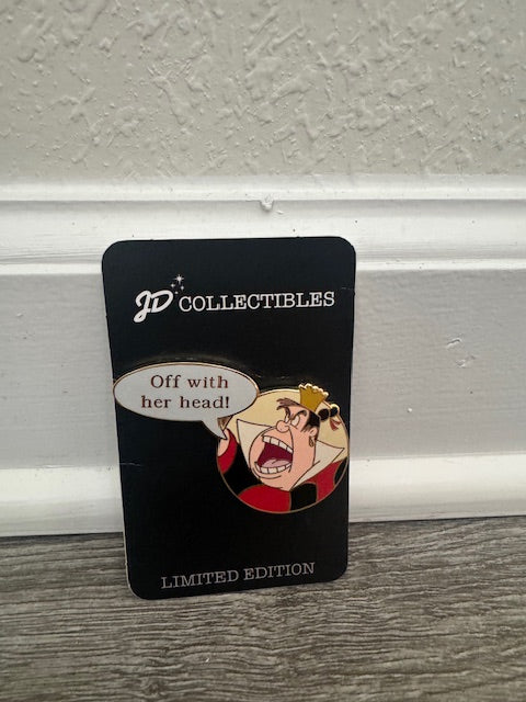 Queen of Hearts Quote Auctions LE 100 Disney Pin