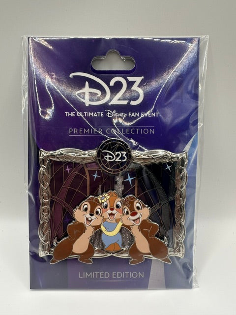 D23 Exclusive Chip, Clarice, and Dale Premier Collection LE 1000 Pin J