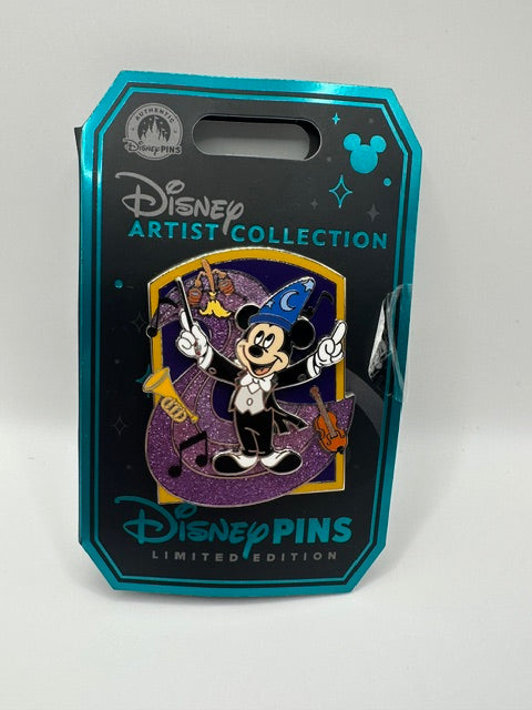 WDW Artist Collection Sorcerer Mickey LE 4000 Pin J