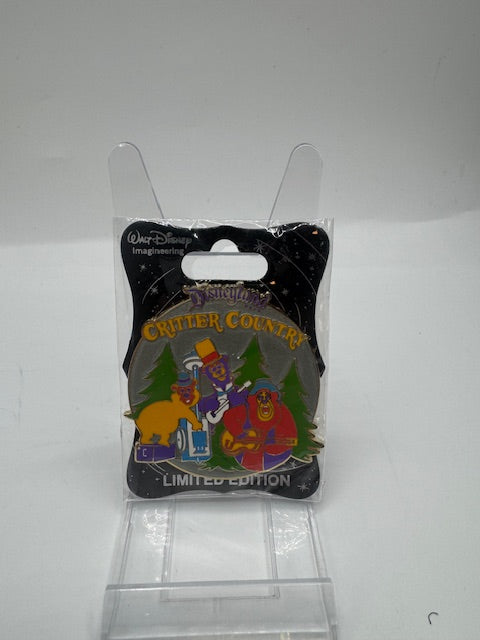 Critter Country Attraction WDI LE 300 Disney Pin