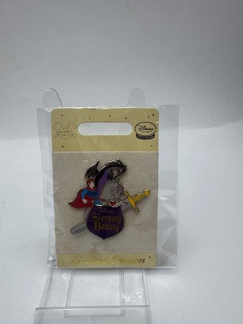 Maleficent Prince Phillip LE 1250 UK Disney Store Pin