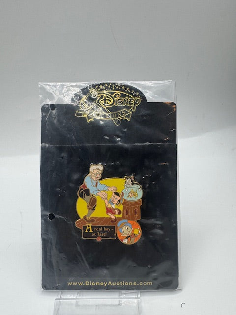 Story Of Pinocchio Real Boy Auctions LE 100 Disney Pin