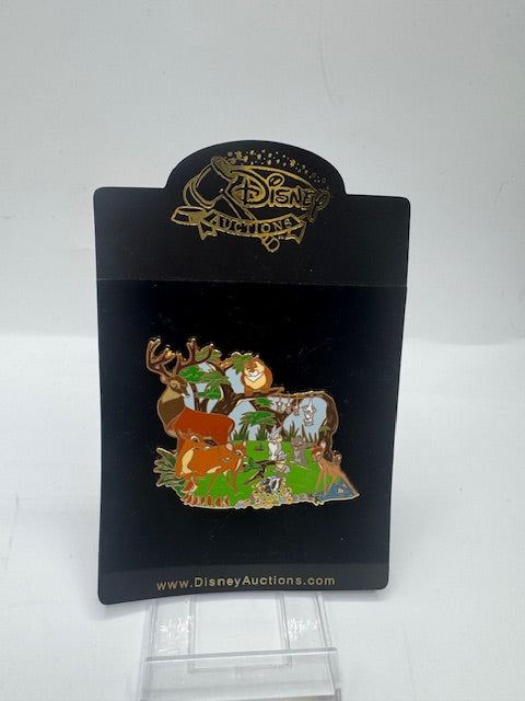 Bambi Cast Auctions Jumbo LE 100 Disney Pin