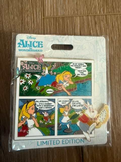 Alice Dinah WDI D23 Disney Pin