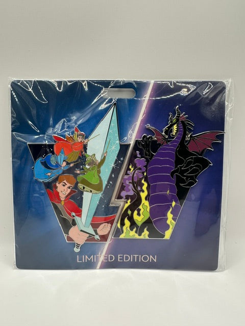 Heroes vs Villains Philip and Maleficent J
