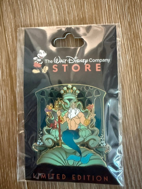 King Triton Throne TWDC Pin