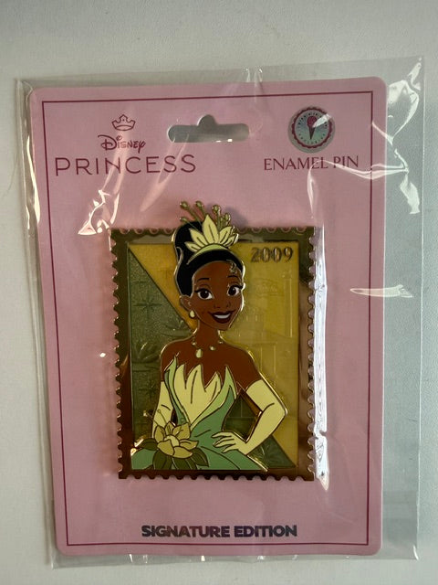 Tiana PALM Stamp LE 400 Disney Pin