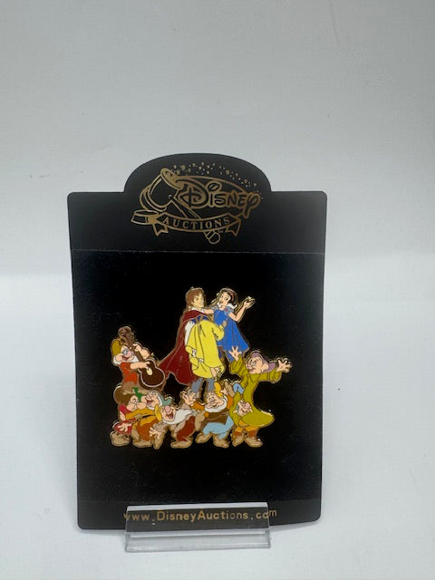 Snow White Cast Group Pin Auctions LE 100 Disney Pin
