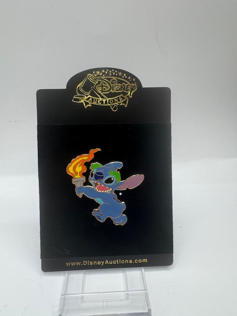 Stitch Wild Torch Fire Auctions LE 1000 Disney Pin