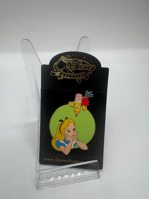 Alice Auctions Pencil LE Disney Pin