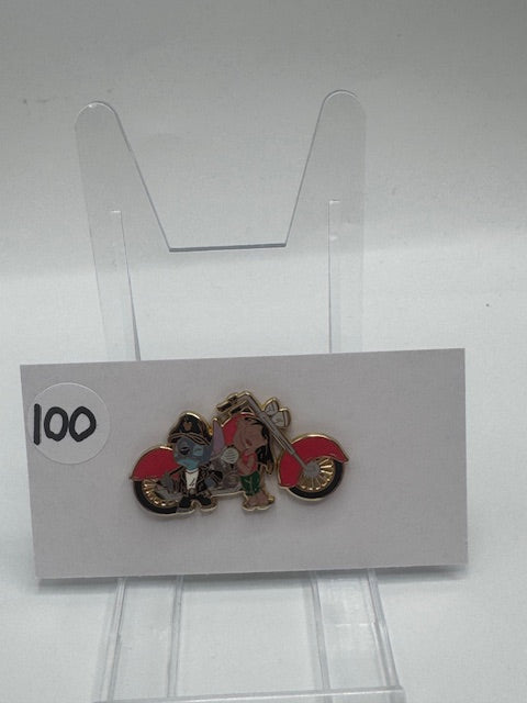 Lilo & Stitch Motocycle Shopping LE 250 Disney Pin