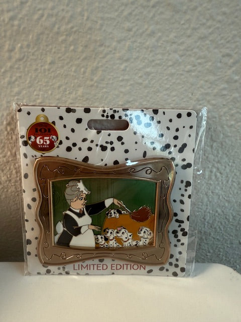 Nanny WDI 101 Dalmatians LE 300 65th Anniversary Disney Pin