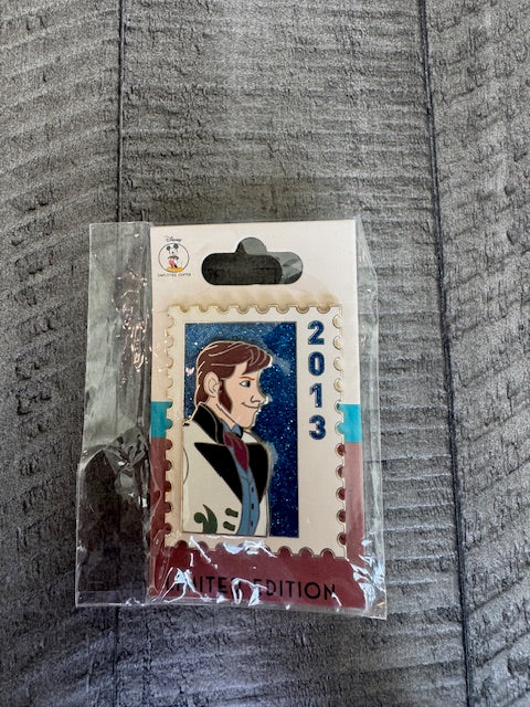 Hans DEC Villain Stamp LE 250 Disney Pin