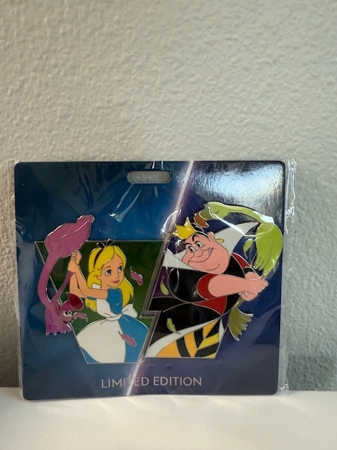 Alice in Wonderland WDI Hero's Vs Villains LE 400 Disney Pin