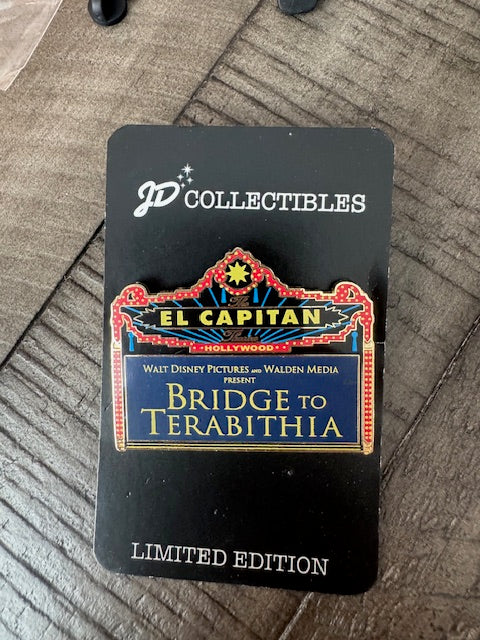 Bridge to Terabithia Marquee DSF LE 300 Disney Pin