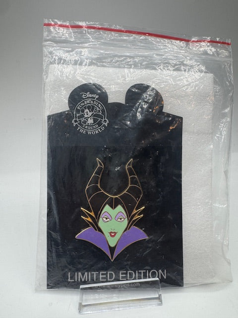 Maleficent Disney Shopping Face LE 250 Disney Pin
