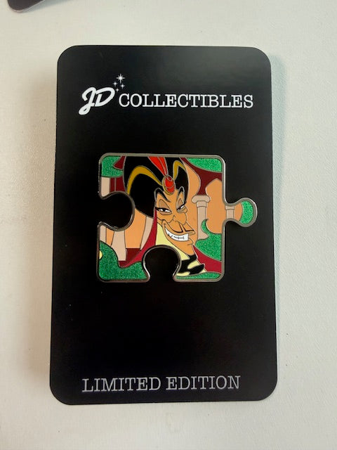 Jafar Villain UK Puzzle Piece LE 95 Disney Pin