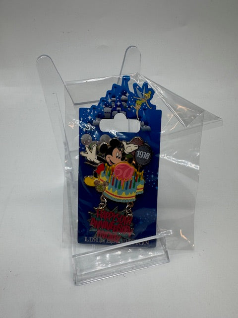 Magical Milestones Mickey Happy Anniversary Mickey LE 2500 Disney Pin