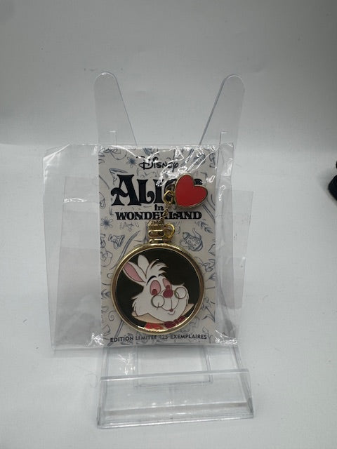 White Rabbit Paris Alice LE 425 Disney Pin