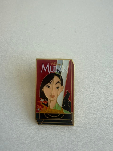 Mulan VHS Loungefly Pin
