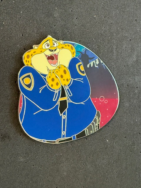 Zootopia WDI LE 400 Clawhauser Comes with Card and Plastic