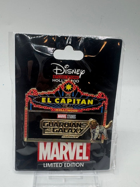 Guardians of the Galexy Marquee 3 DSSH LE 400 Disney Pins
