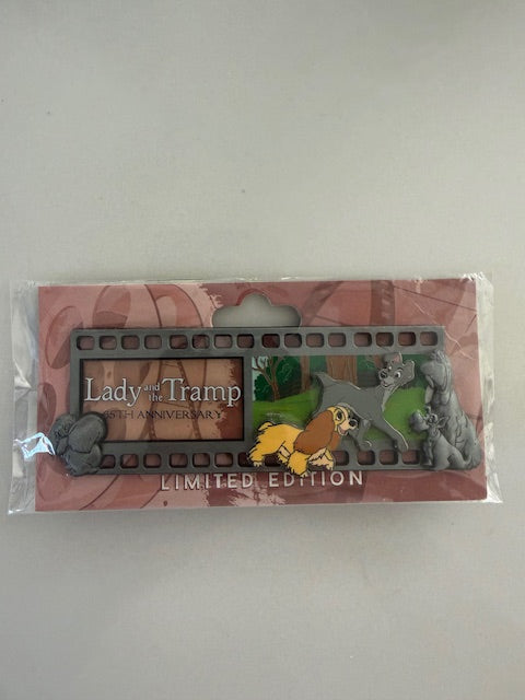 Lady and the Tramp Film Strip WDI LE 250 Disney Pin