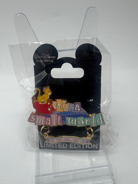 Simba It's A Small World WDI LE 300 Disney Pin